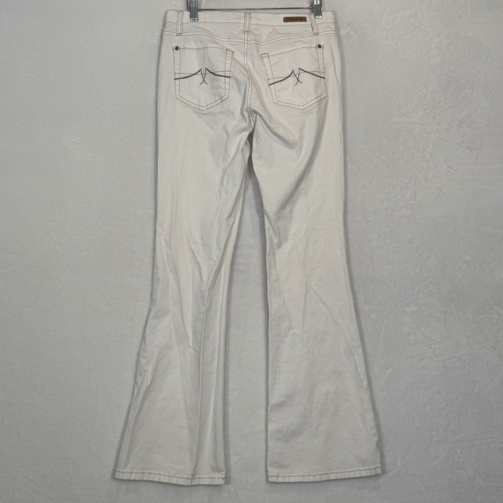 Jeanstar White Flare Leg Jeans Size 6